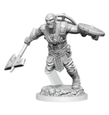 Wizkids D&d Unpainted Minis Wv20 Earth Genasi Fighter