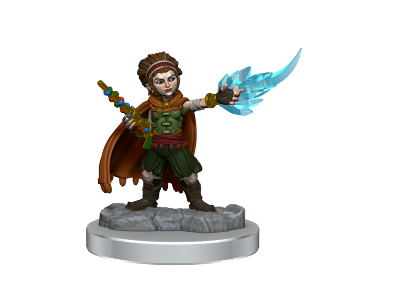 Wizkids D&d Unpainted Minis Wv20 Halfling Wizards