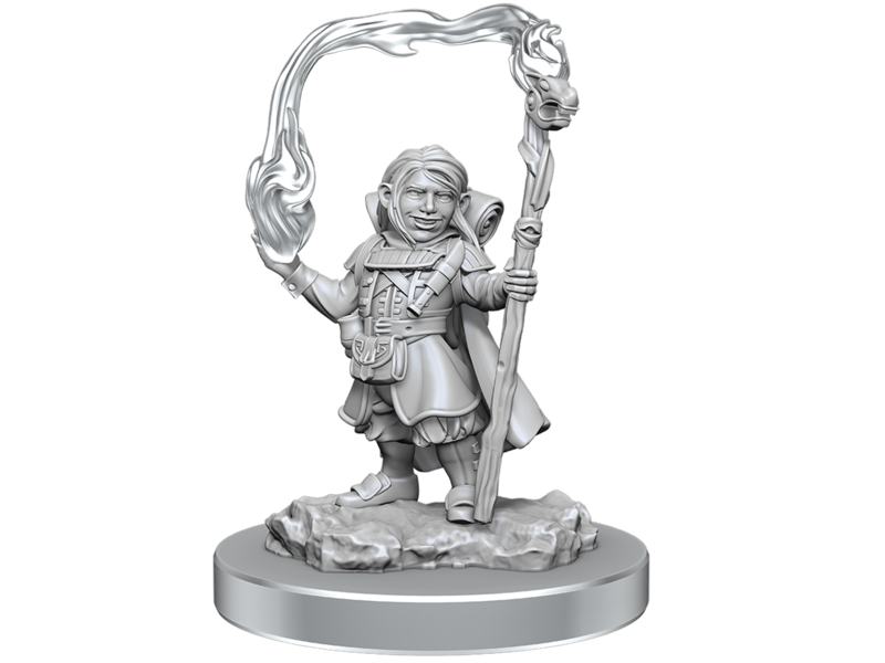 Wizkids D&d Unpainted Minis Wv20 Halfling Wizards