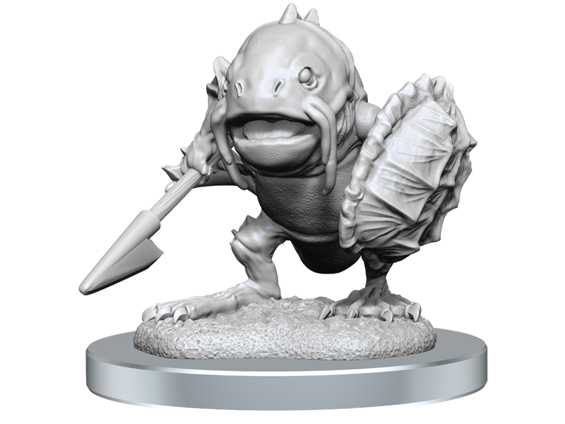 Wizkids D&d Unpainted Minis Wv20 Locathah And Seal