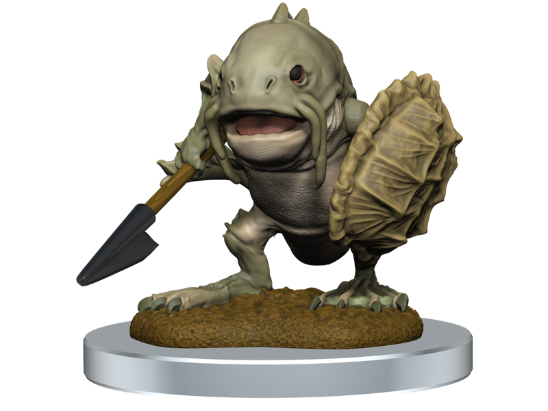 Wizkids D&d Unpainted Minis Wv20 Locathah And Seal