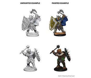 D&D Unpainted Minis Wv4 Dragonborn Male Paladin