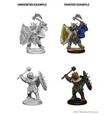 Wizkids D&D Unpainted Minis Wv4 Dragonborn Male Paladin