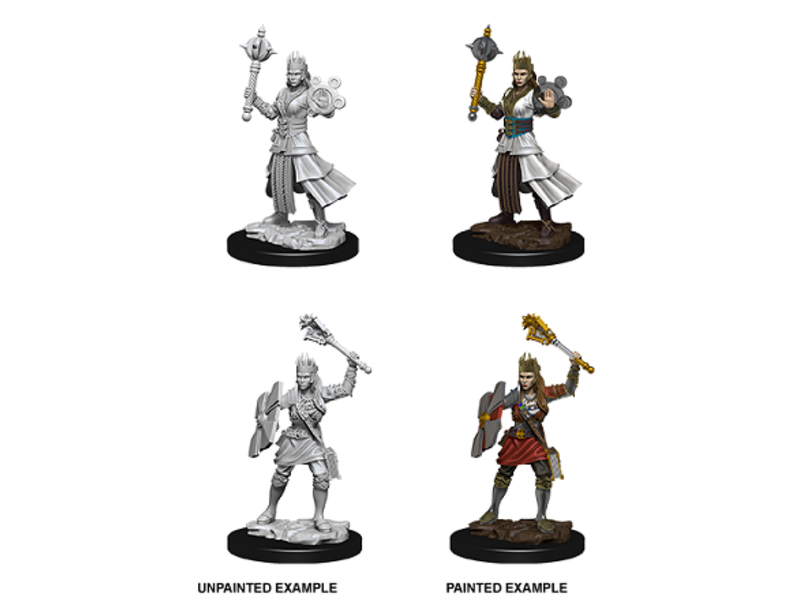 Wizkids D&D Unpainted Minis Wv8 Female Human Cleric