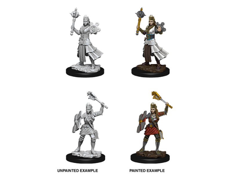 Wizkids D&D Unpainted Minis Wv8 Female Human Cleric