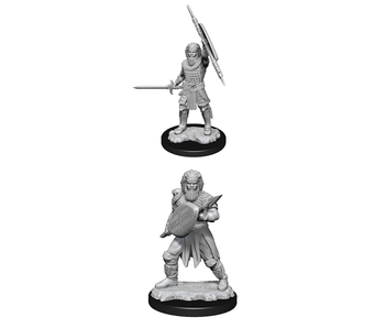 D&D Unpainted Minis Wv13 Human Fighter Male