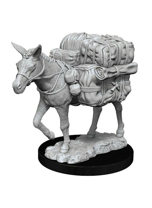 D&D Wizkids Unpainted Minis Wv7 Pack Mule