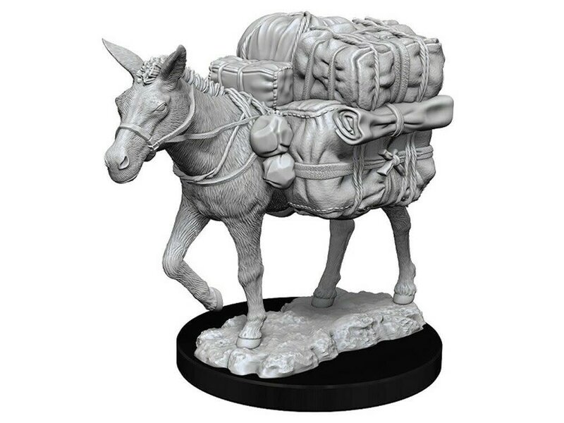 Wizkids D&D Wizkids Unpainted Minis Wv7 Pack Mule