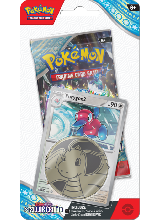 Pokémon TCG SV7 Stellar Crown Checklane Blister