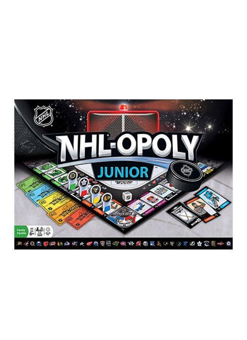 NHL Junior Opoly Board Game