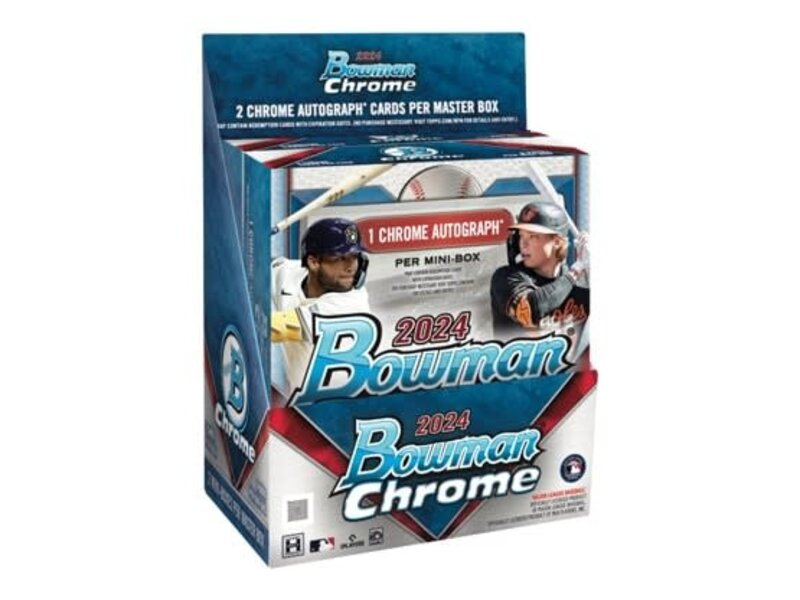 Topps 2024 Bowman Chrome Baseball Hobby Box