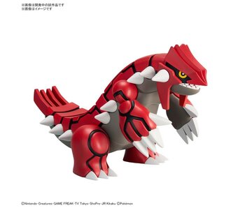 Bandai Pokemon Model Kit Groudon