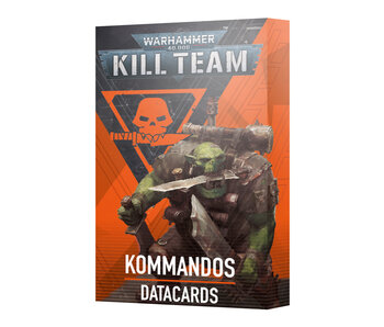 Kill Team Datacards Kommandos (English)