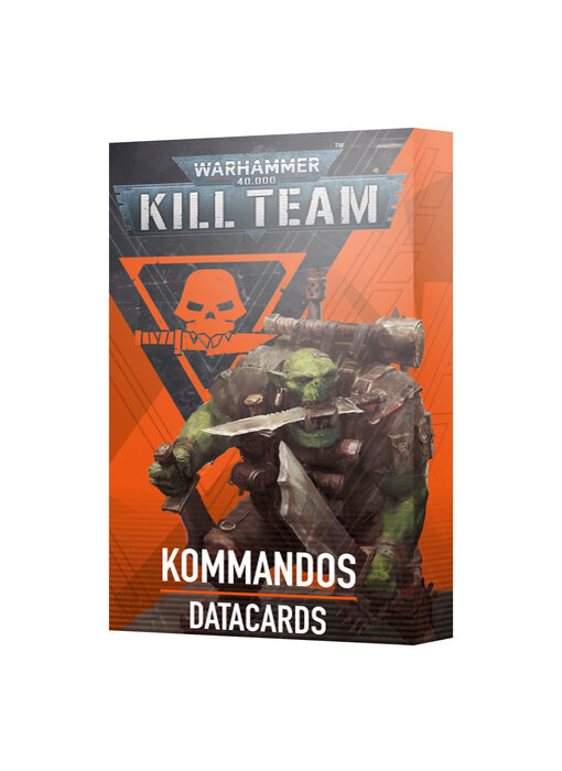Kill Team Datacards Kommandos (English)
