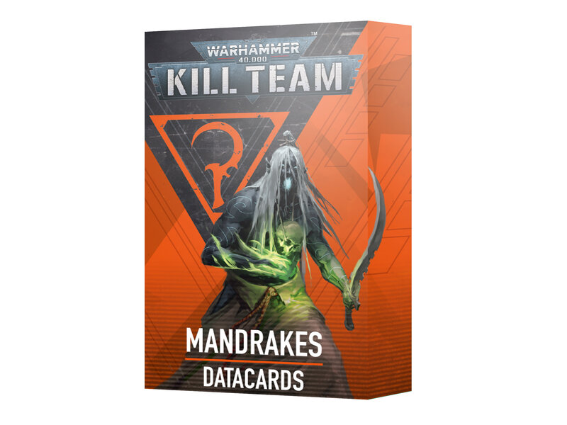 Games Workshop Kill Team Datacards Mandrakes (English)