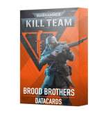 Games Workshop Kill Team Datacards Brood Brothers (English)