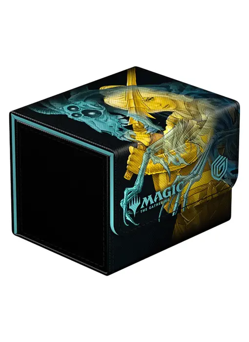 Ultimate Guard Deck Case Sidewinder 100+ Xenoskin MTG Duskmourn V1 The Wandering Rescuer