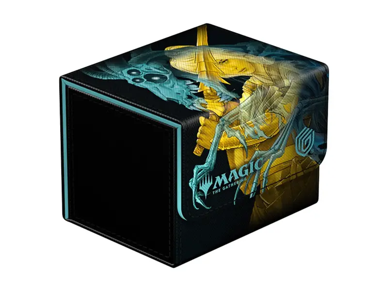 Ultimate Guard Deck Case Sidewinder 100+ Xenoskin MTG Duskmourn V1 The Wandering Rescuer
