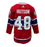 Lane Hutson Autographed Adidas Authentic Jersey