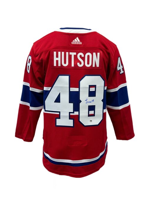 Lane Hutson Autographed Adidas Authentic Jersey