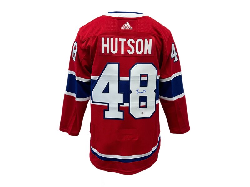 Lane Hutson Autographed Adidas Authentic Jersey