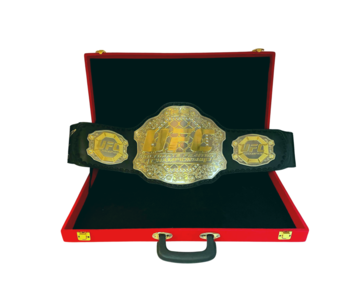 Georges St-Pierre (GSP) Autographed & Inscribed Replica Belt - HOF 2020