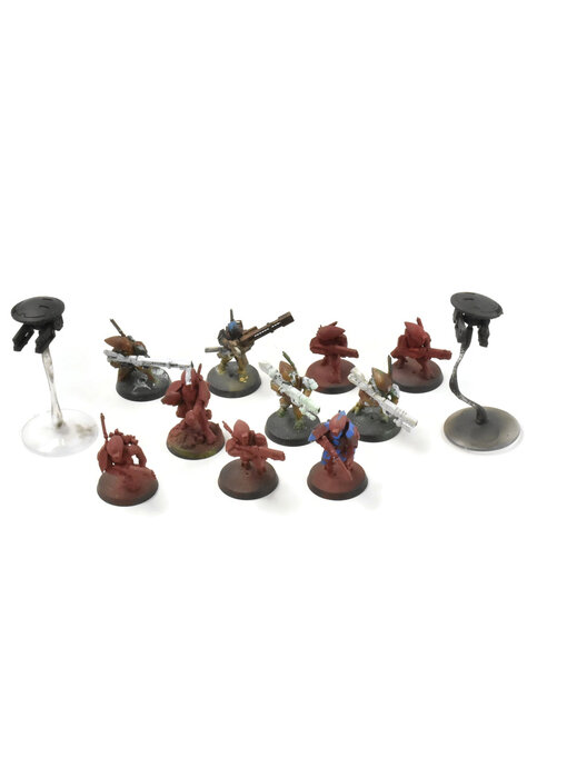 TAU EMPIRE 10 Fire Warriors With Drones #2 Warhammer 40K