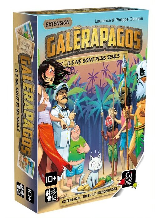 Galérapagos - L'extension Tribu et personnages - (FR)