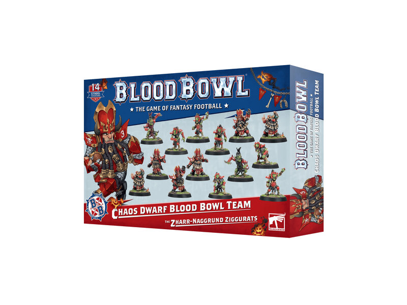 Games Workshop Blood Bowl Chaos Dwarf Team