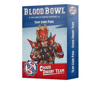 Blood Bowl Chaos Dwarf Cards