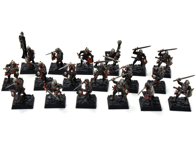 Games Workshop THE EMPIRE 18 State Troops Swordsmen #2 WELL PAINTED Fantasy
