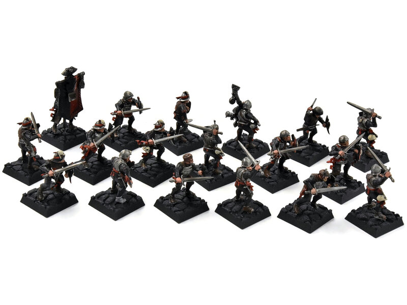 Games Workshop THE EMPIRE 18 State Troops Swordsmen #2 WELL PAINTED Fantasy