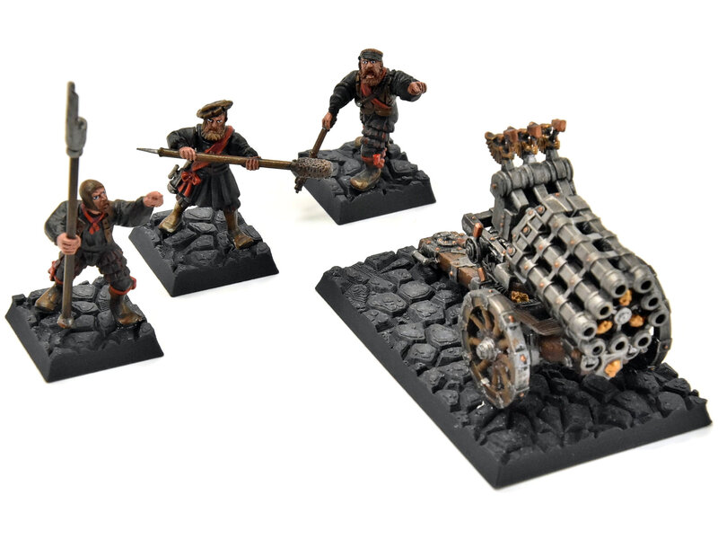 Games Workshop THE EMPIRE Hellblaster Volley Gun #5 WELL PAINTED Fantasy