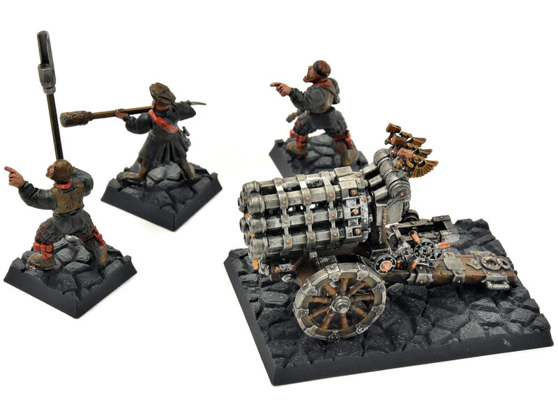 Games Workshop THE EMPIRE Hellblaster Volley Gun #5 WELL PAINTED Fantasy