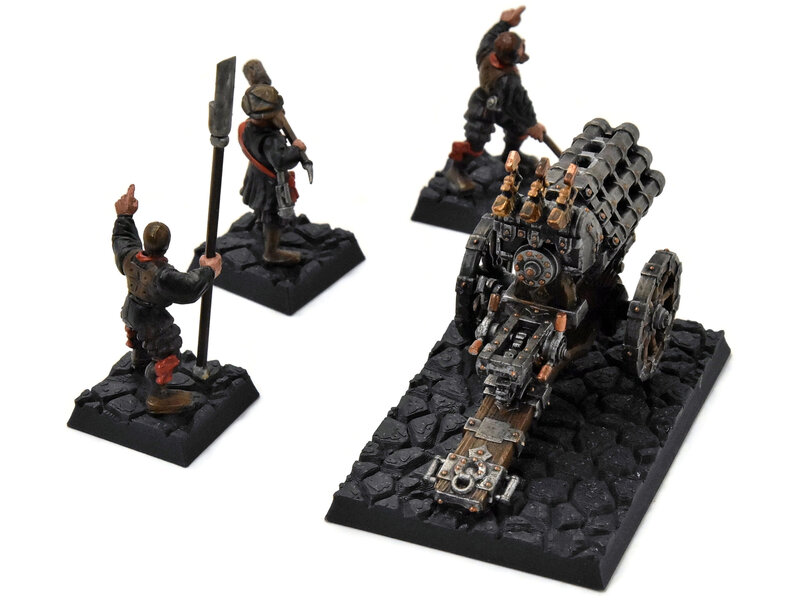 Games Workshop THE EMPIRE Hellblaster Volley Gun #5 WELL PAINTED Fantasy