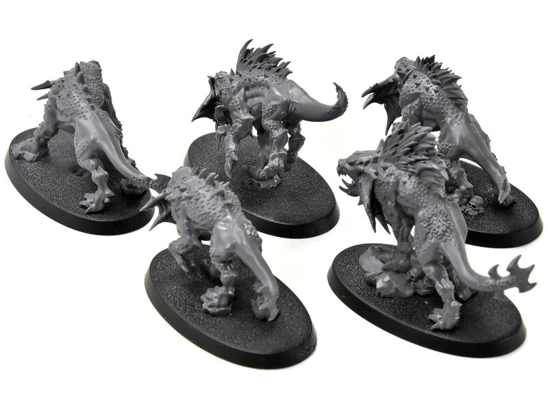 Games Workshop CHAOS DAEMONS 5 Flesh Hounds #3 Warhammer 40K