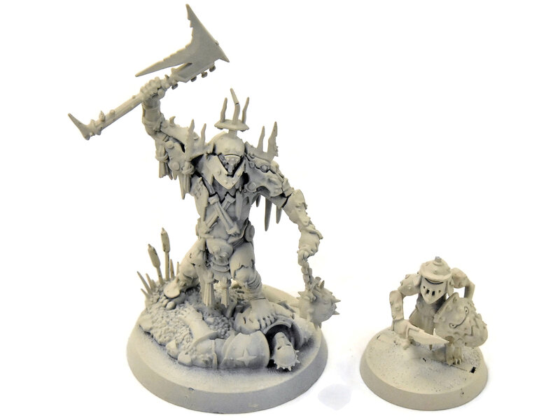 Games Workshop ORRUK WARCLANS Killaboss With Stab Grot #1 Sigmar