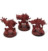Games Workshop CHAOS SPACE MARINES 3 Obliterators #1 Warhammer 40K FINECAST