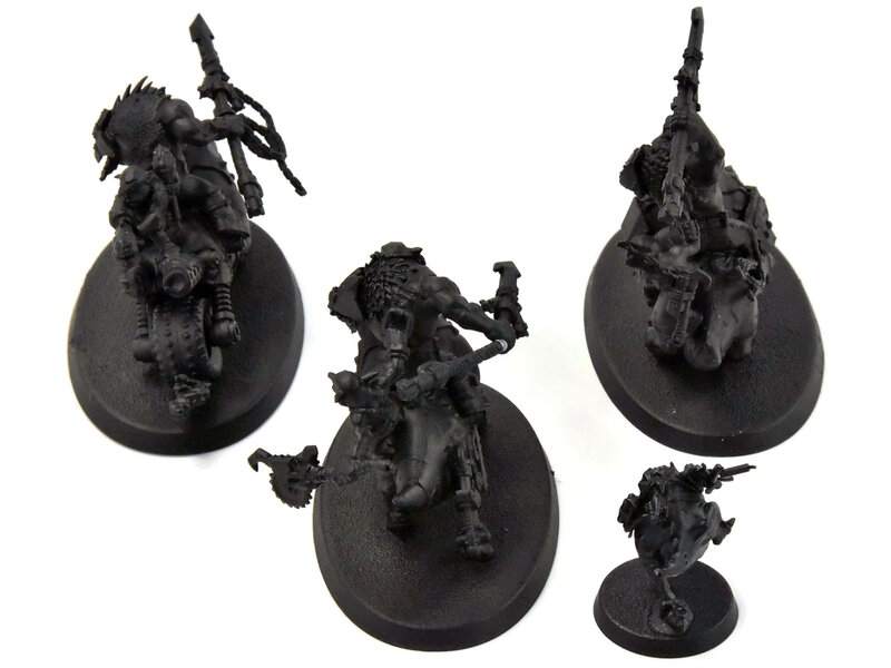 Games Workshop ORKS 3 Squighog Boyz #1 missing nob Warhammer 40K