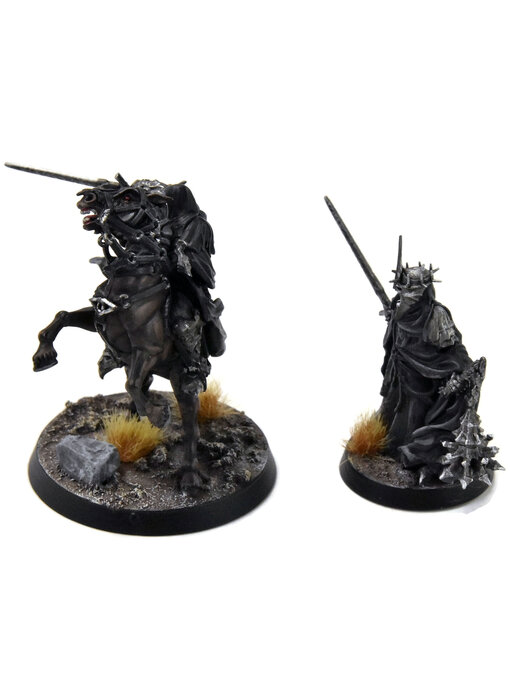 LORD OF THE RINGS Witch King Of Angmar Foot And Mounted #1 WELL PAINTED LOTR