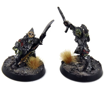 LORD OF THE RINGS Moria Captain And Shaman #1 WELL PAINTED finecast LOTR