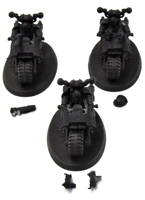 CHAOS SPACE MARINES 3 Bikers #1 Warhammer 40K