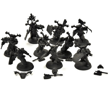SLAVES TO DARKNESS 9 Khorne Berzerkers #1 converted with shields Sigmar