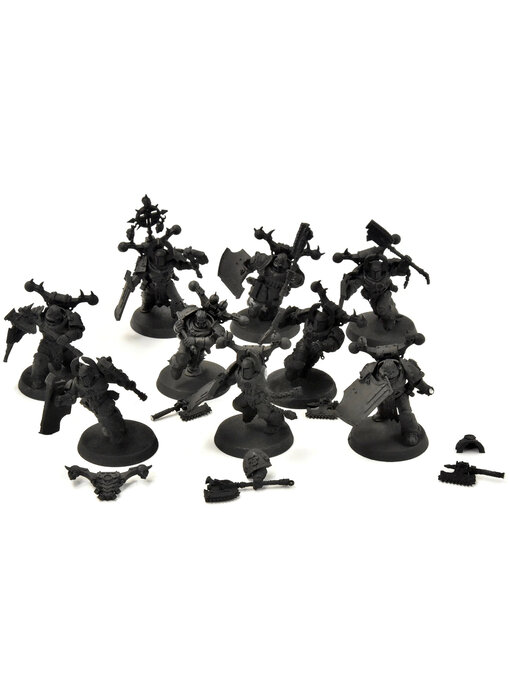 SLAVES TO DARKNESS 9 Khorne Berzerkers #1 converted with shields Sigmar