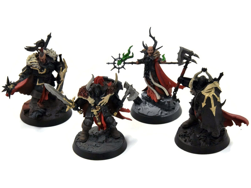 Games Workshop SLAVES TO DARKNESS 4 Khagras Ravagers #1 Sigmar