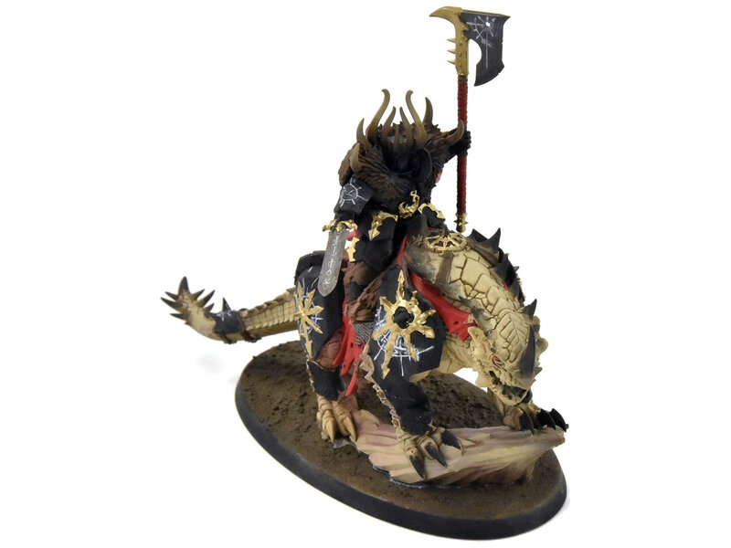Games Workshop SLAVES TO DARKNESS Chaos Lord On Karkadrak #1 Sigmar