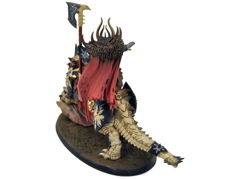 Games Workshop SLAVES TO DARKNESS Chaos Lord On Karkadrak #1 Sigmar