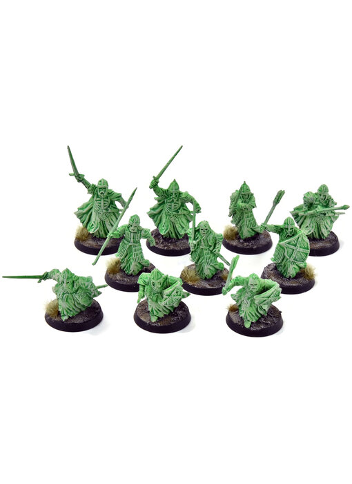 LORD OF THE RINGS 10 Army Of The Dead Warriors #1 WELL PAINTED LOTR