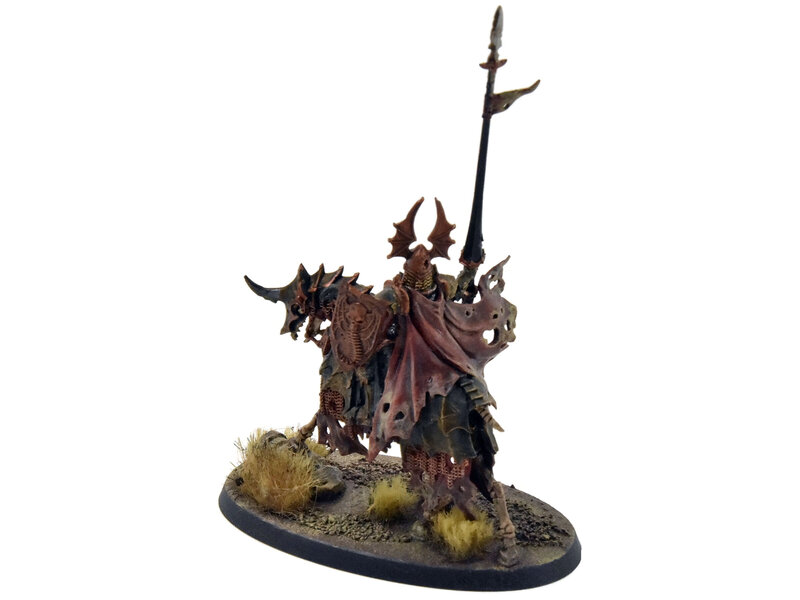 Games Workshop SOULBLIGHT GRAVELORDS Wight King On Skeletal Steed #1 Sigmar WELL PAINTED