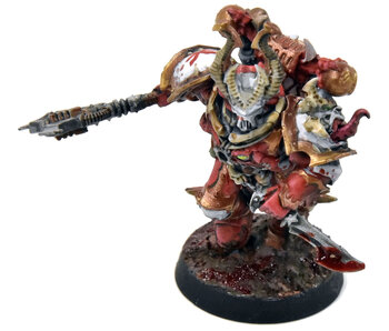 CHAOS SPACE MARINES Chaos Champion #1 WELL PAINTED Warhammer 40K